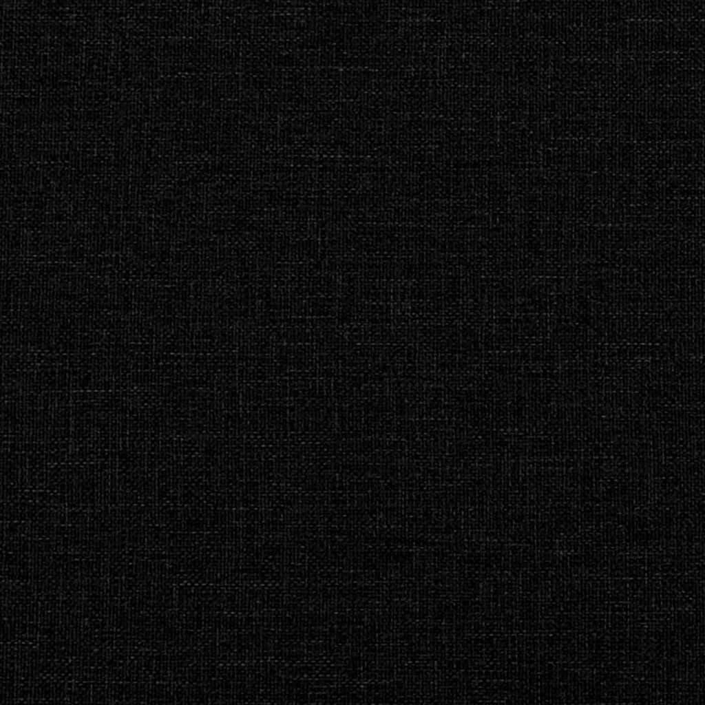 Fauteuil Noir 60 cm Tissu