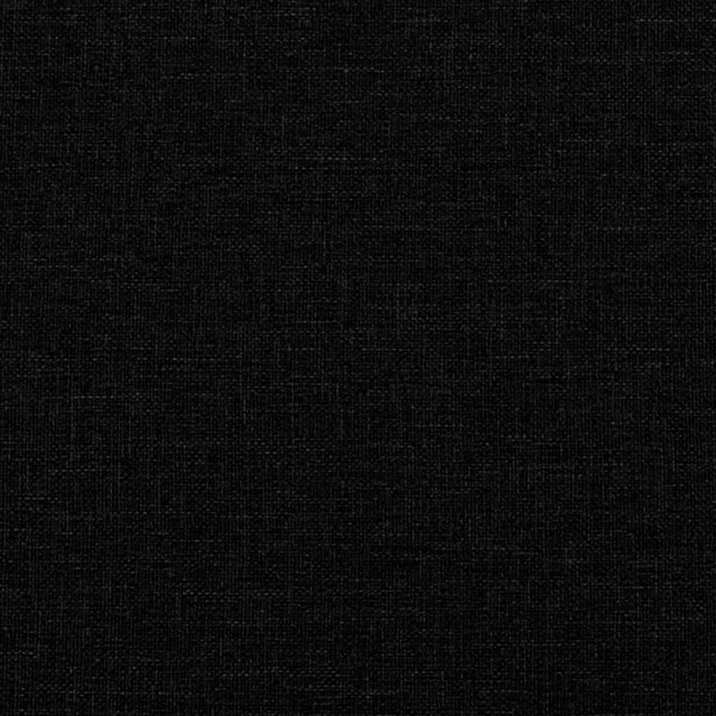 Fauteuil Noir 60 cm Tissu