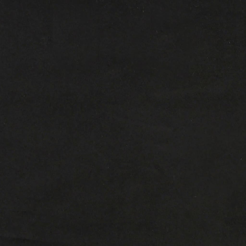 Fauteuil Noir 60 cm Velours