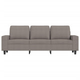 Canapé à 3 places Taupe 180 cm Tissu