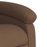 Fauteuil inclinable Marron Tissu