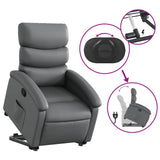 Fauteuil inclinable Gris Similicuir