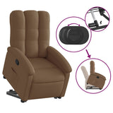 Fauteuil inclinable Marron Tissu