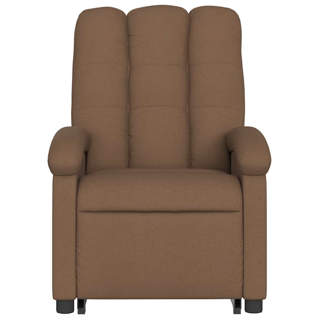 Fauteuil inclinable Marron Tissu