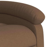 Fauteuil inclinable Marron Tissu