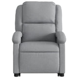 Fauteuil inclinable Gris clair Tissu