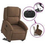 Fauteuil inclinable Marron Tissu
