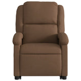 Fauteuil inclinable Marron Tissu