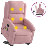 Fauteuil de massage inclinable Rose Velours