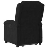 Fauteuil de massage inclinable Noir Velours