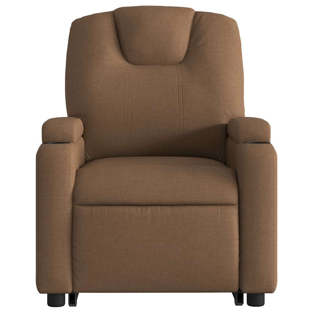 Fauteuil inclinable Marron Tissu