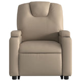 Fauteuil inclinable de massage Cappuccino Similicuir