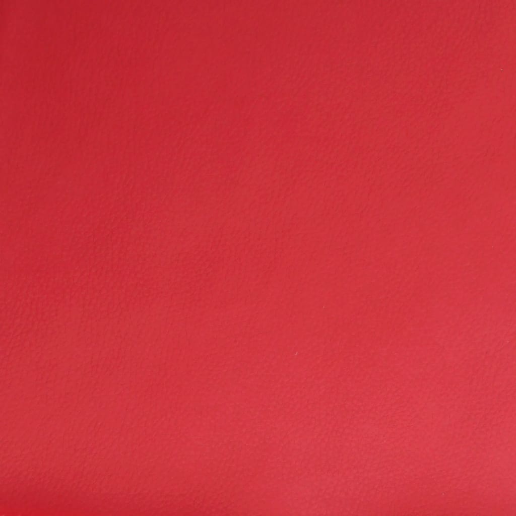 Fauteuil inclinable électrique rouge similicuir