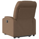 Fauteuil inclinable Marron Tissu