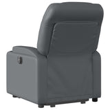 Fauteuil inclinable Gris Similicuir