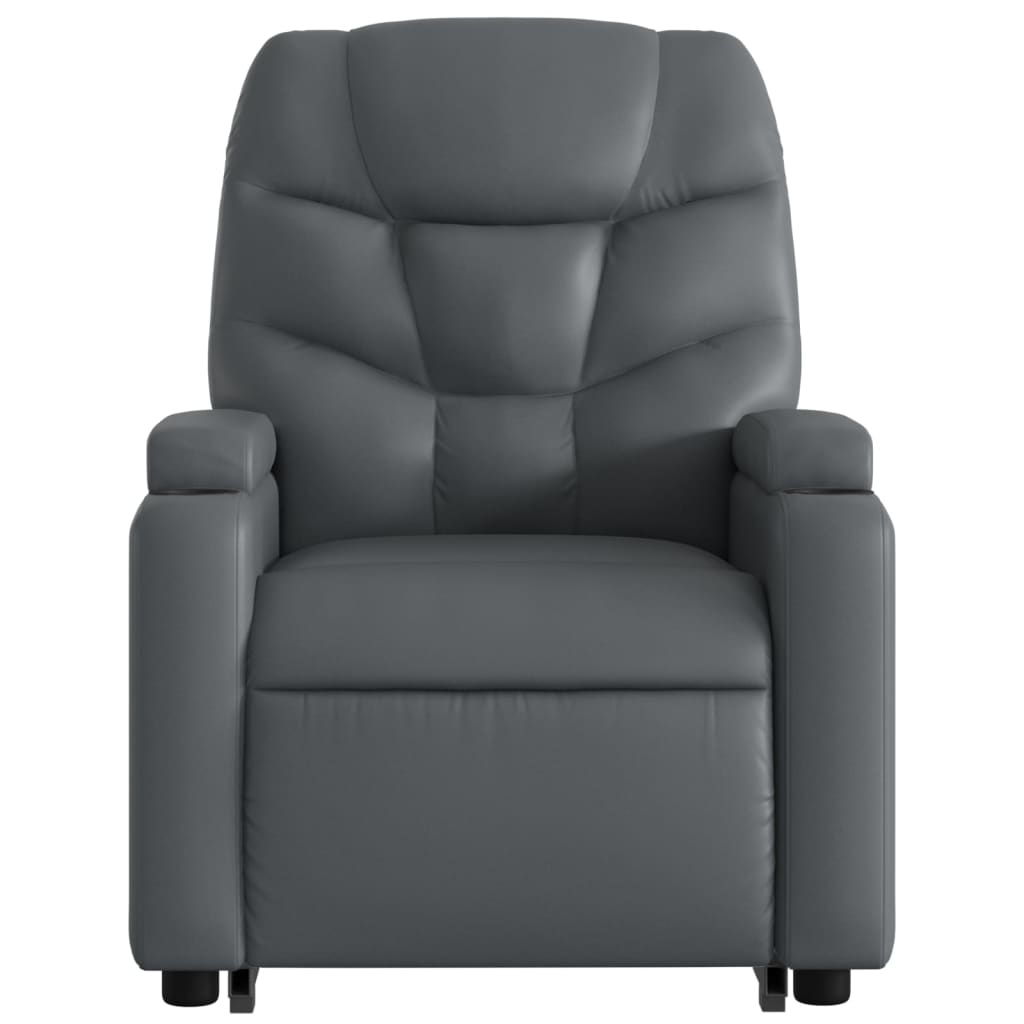 Fauteuil inclinable Gris Similicuir
