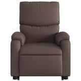 Fauteuil inclinable de massage Marron Similicuir