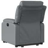 Fauteuil inclinable Gris Similicuir