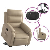 Fauteuil inclinable Cappuccino Similicuir