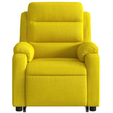 Fauteuil inclinable Jaune Velours