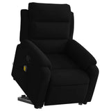 Fauteuil de massage inclinable Noir Velours