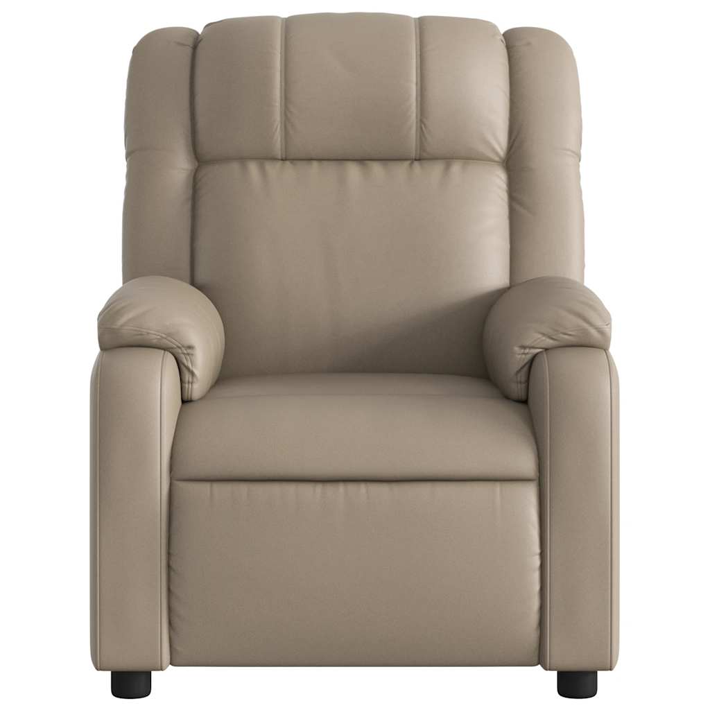 Fauteuil inclinable électrique Cappuccino Similicuir