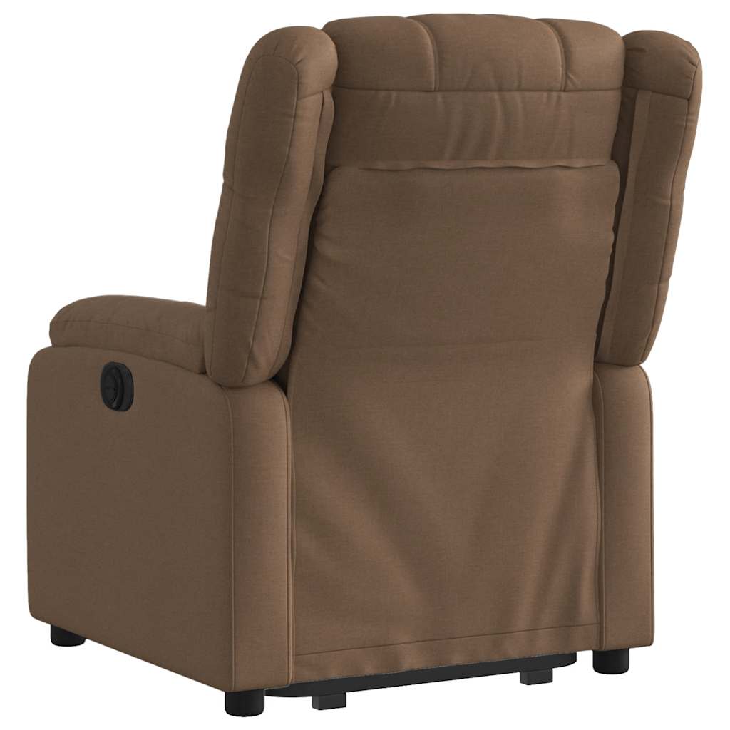 Fauteuil inclinable Marron Tissu