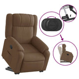 Fauteuil inclinable Marron Tissu