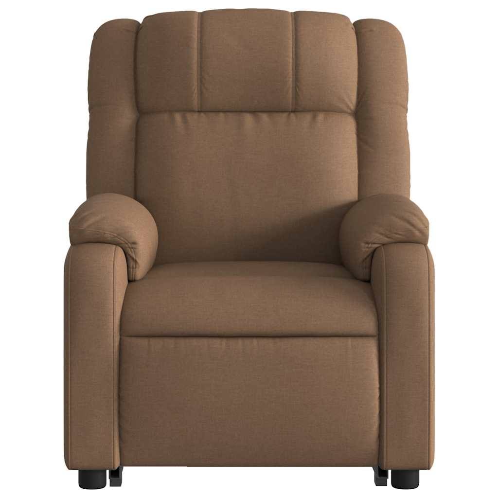 Fauteuil inclinable Marron Tissu
