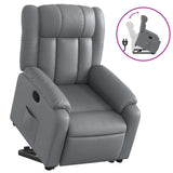 Fauteuil inclinable Gris Similicuir