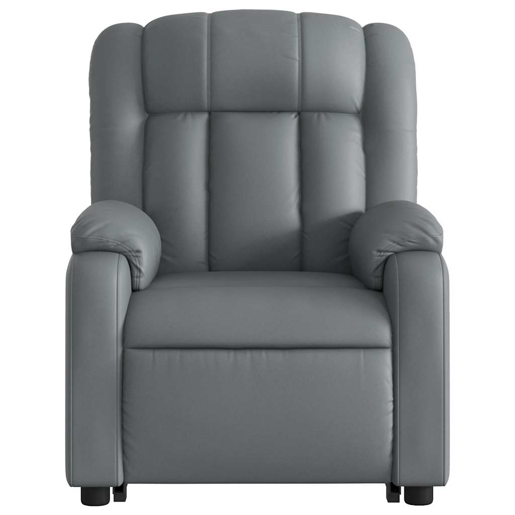 Fauteuil inclinable Gris Similicuir