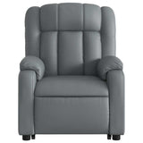 Fauteuil inclinable Gris Similicuir