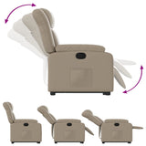 Fauteuil inclinable Cappuccino Similicuir