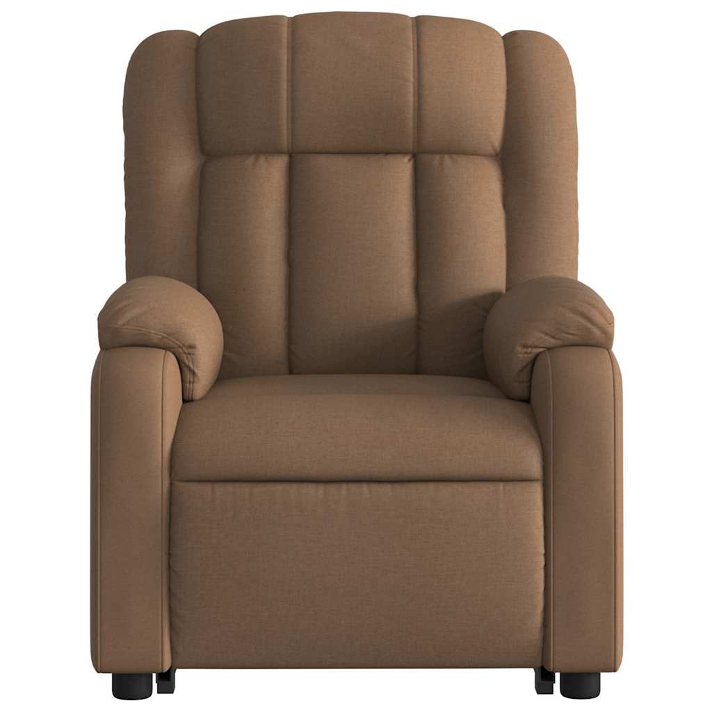 Fauteuil inclinable Marron Tissu