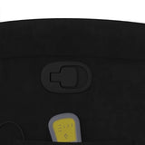 Fauteuil de massage inclinable noir velours