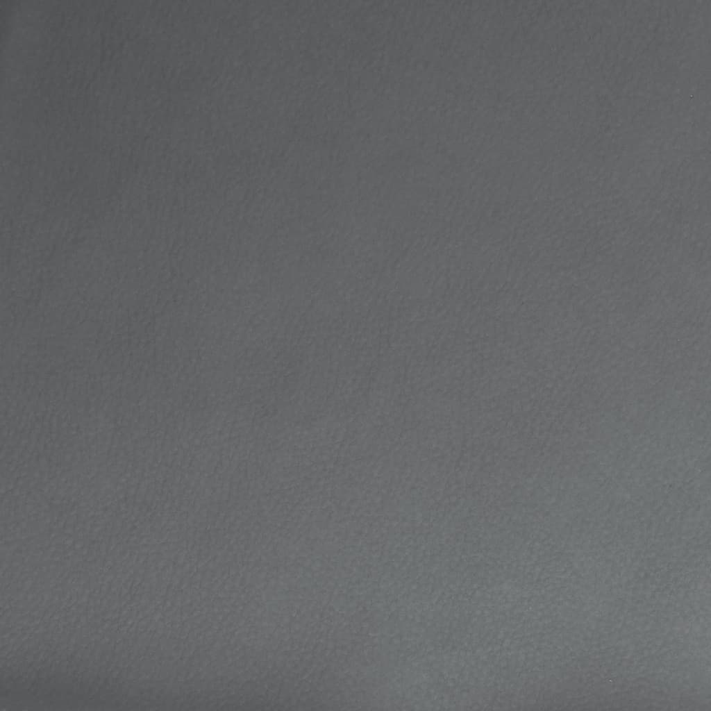 Fauteuil inclinable gris similicuir