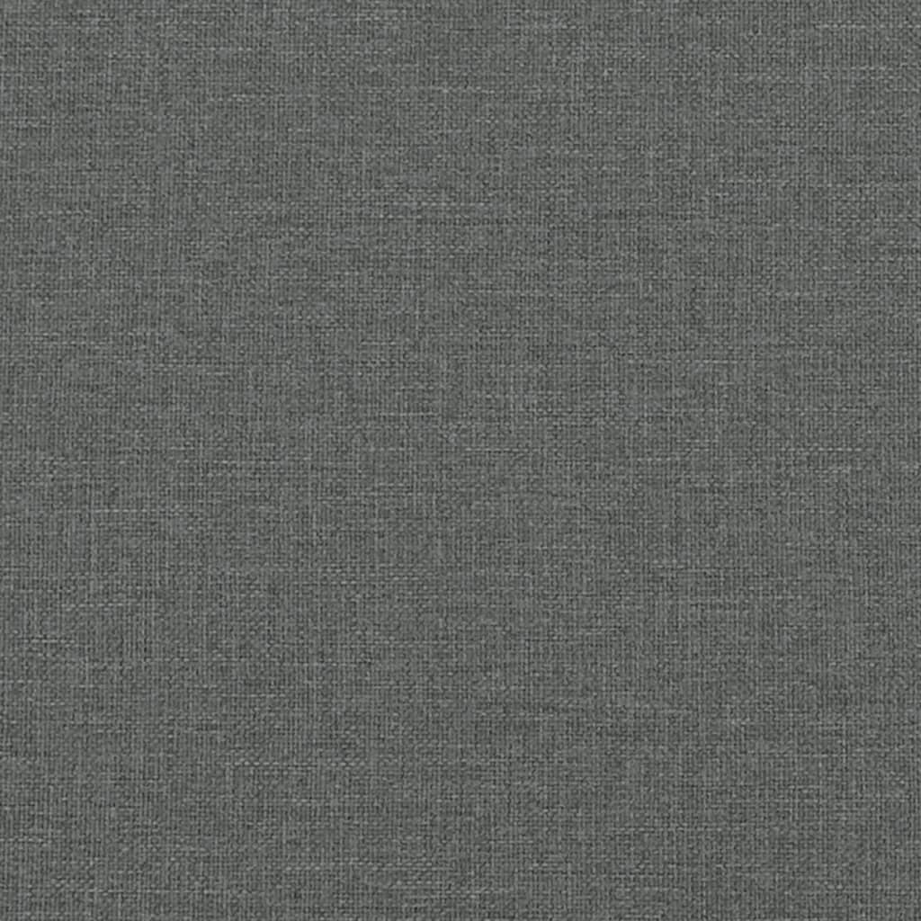 Fauteuil inclinable gris foncé tissu