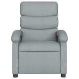 Fauteuil inclinable Gris clair Tissu