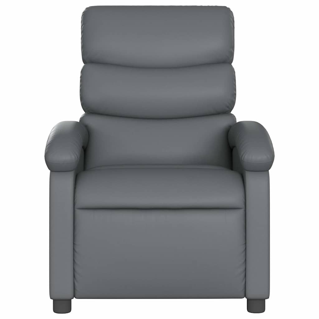 Fauteuil inclinable Gris Similicuir