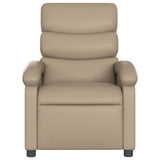 Fauteuil de massage inclinable Cappuccino Similicuir