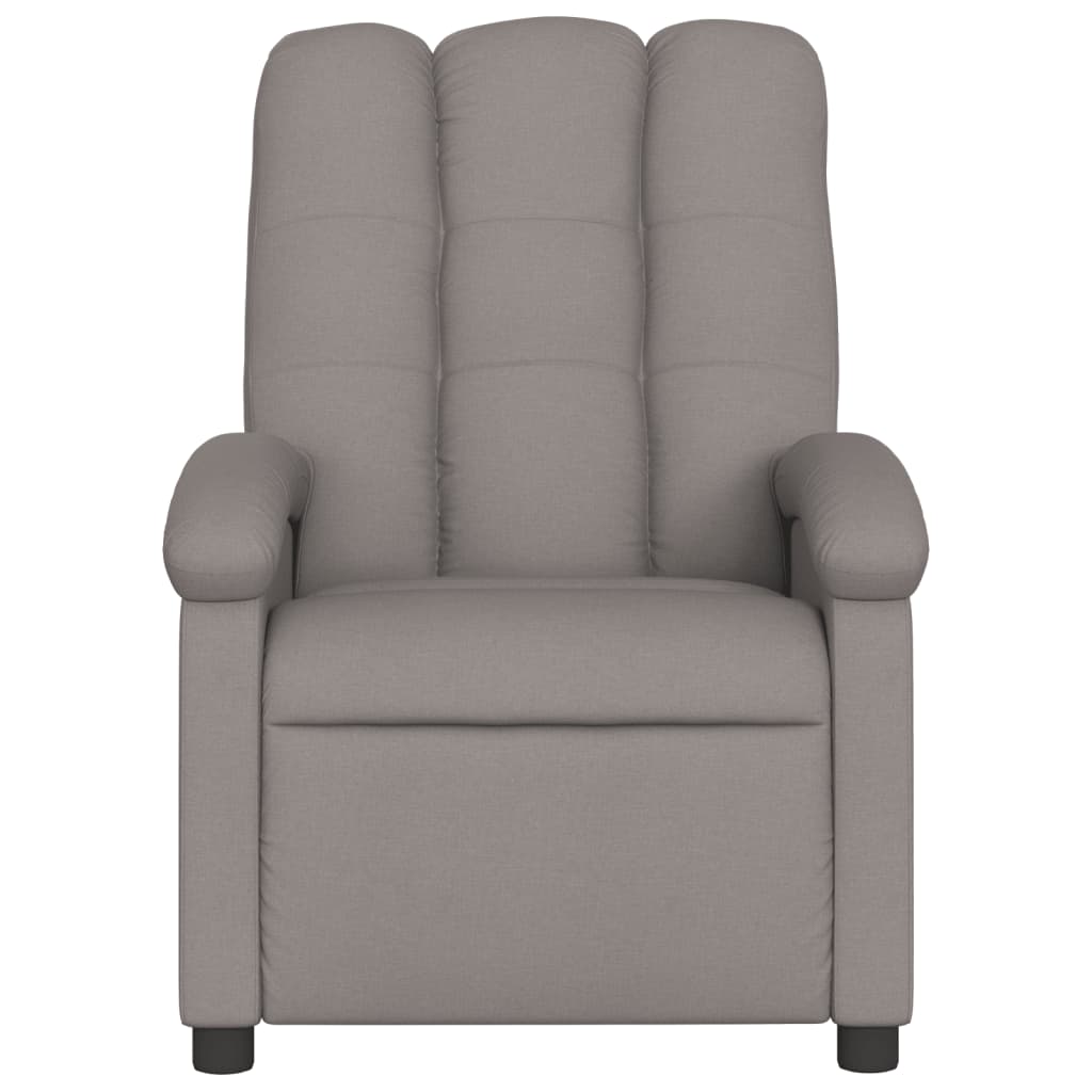 Fauteuil inclinable Taupe Tissu