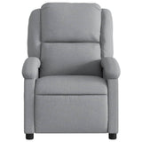 Fauteuil inclinable Gris clair Tissu