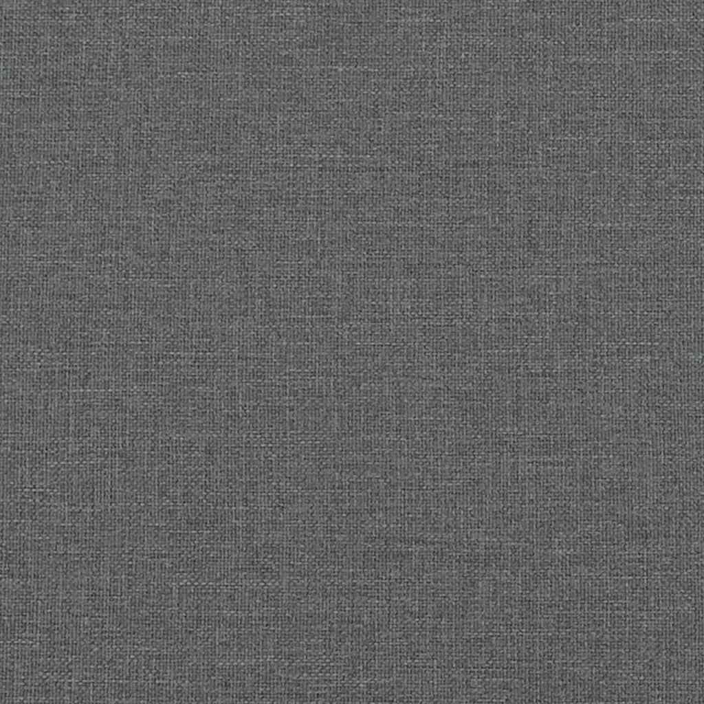 Fauteuil inclinable en tissu gris foncé
