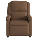 Fauteuil inclinable Marron Tissu