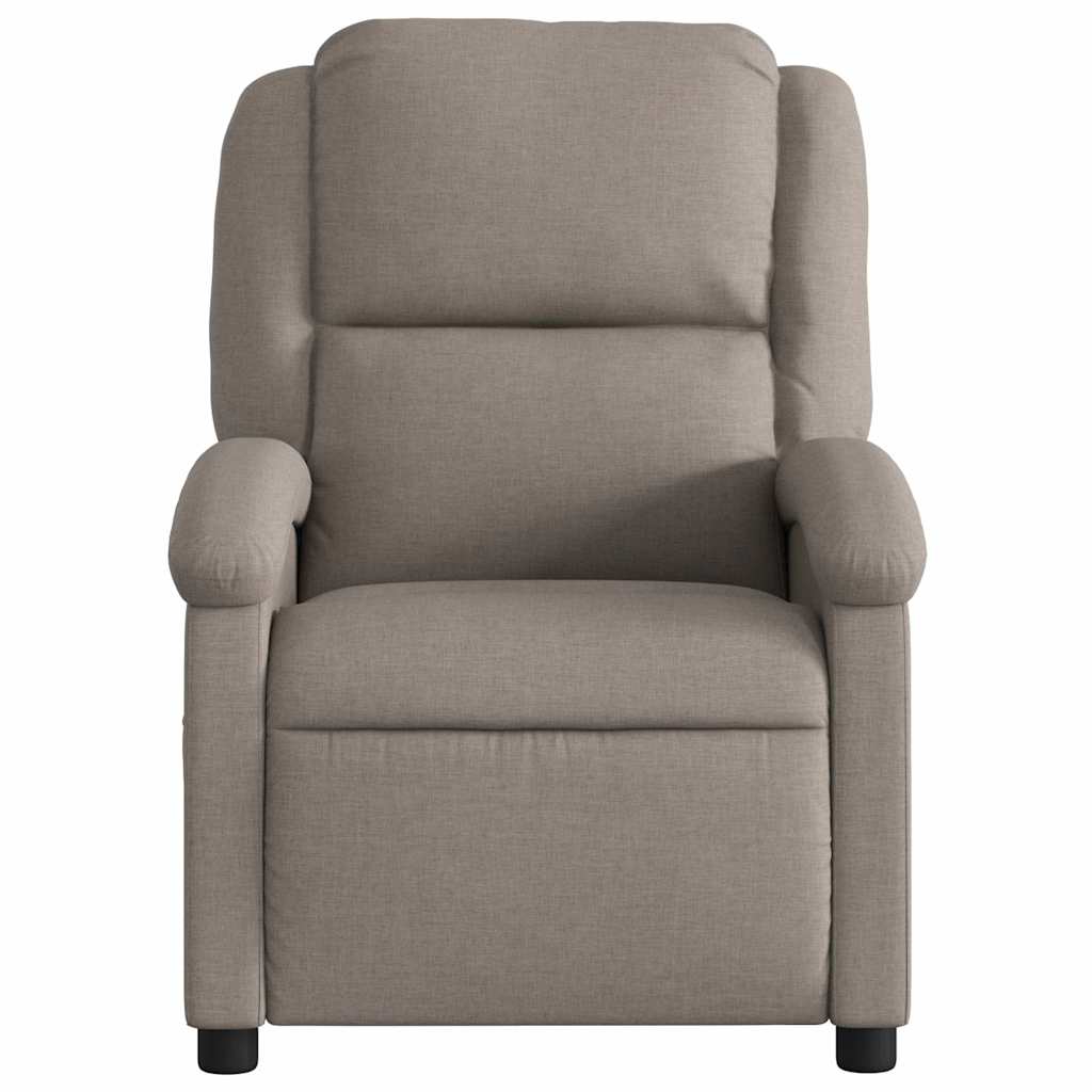 Fauteuil inclinable Taupe Tissu