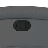 Fauteuil inclinable Gris Similicuir