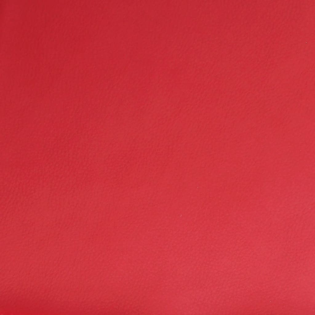 Fauteuil inclinable Rouge Similicuir