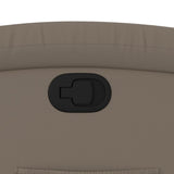 Fauteuil inclinable Cappuccino Similicuir