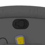 Fauteuil de massage inclinable Gris Similicuir