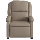 Fauteuil de massage inclinable Cappuccino Similicuir